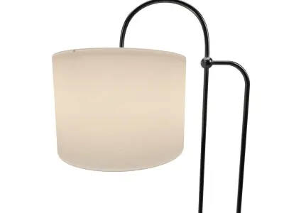 Floor Lamp Portable Light PBR 3D model