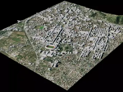 Elbasan - Albania 3D model