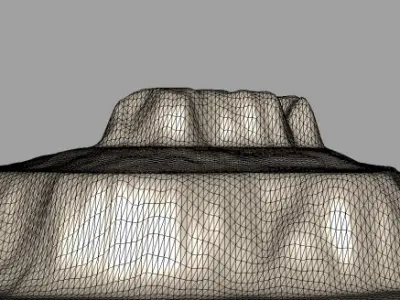 3d Terrain Canyon 3D model