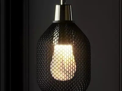 HIVE SHADE and PLUMEN 002 LED 3D model
