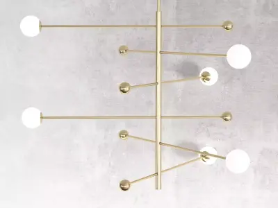 Chandelier 08 Free 3D model