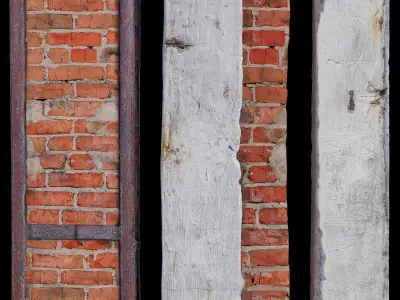 Loft columns 3D model