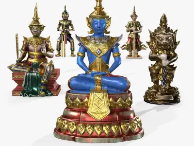  Asian Sculptures 
