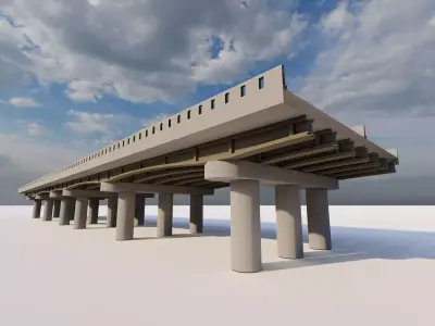 Bridge 3D 3D model