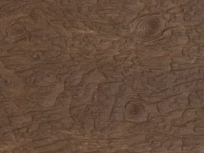 Weathered Rustic Nailed Wood Decking PBR Seamless Texture