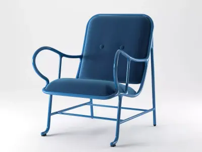 Gardenias Armchair 3D model
