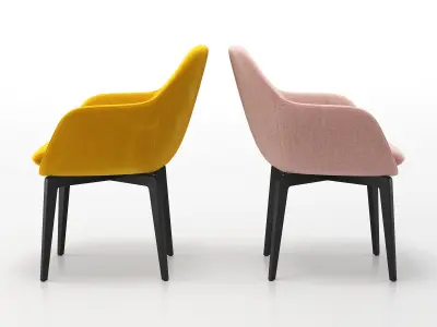 Amedee Chair 3D model