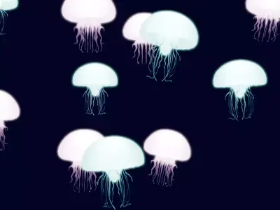 Indirect jellyfish lighting 3D model