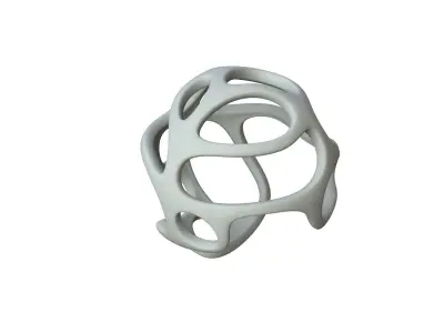 SciFi Cube Object No 33214 Low Poly Shape Texture