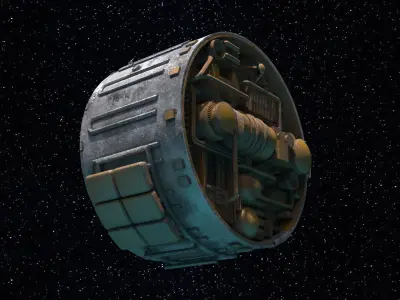 Space Module 008 3D model