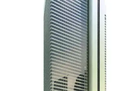 Modern Sleek Skyscraper 3D model