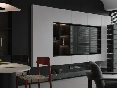 apartment interior scenes   3D model