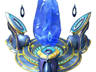 Weak - energy stone 02 3D model