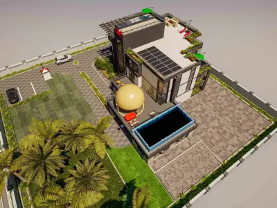 Mansion 3D model