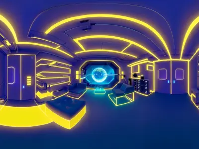 100 HDRI Studio Lights Texture