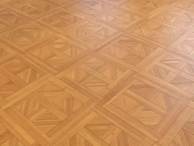 Parquet - Laminate - Wooden floor 8 in 1 Low-poly 3D model