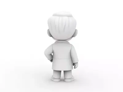 Cartoon Doctor 3D Printable 3D print model purchase