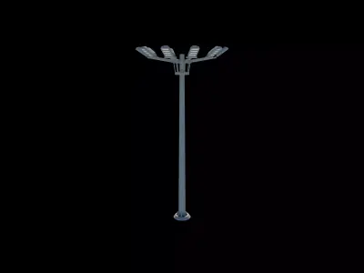 High Mast Stadium light  3D model