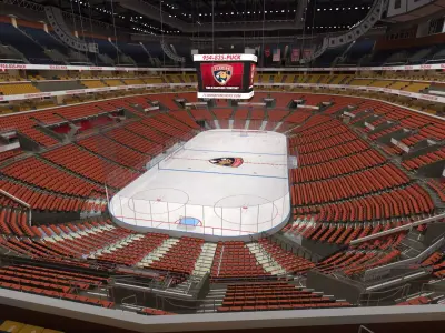 Interior FLA Live Arena 3D model