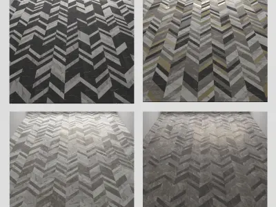 Marble floor 3D model