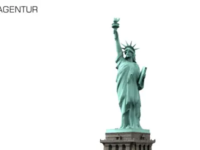 Statue of Liberty New York 3D model