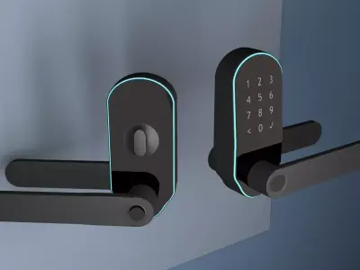 Smart Door Lock 2 3D model