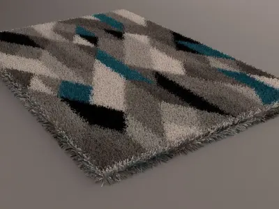 modern  carpet   3D model