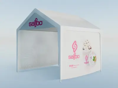 Gazebo Canopy 10x10 Free 3D model