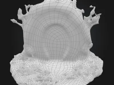 The Verdant Gate Free low-poly 3D model