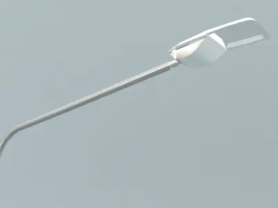 laos Street Lamp Low-poly 3D model