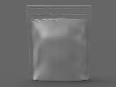 stand up pouch collection v1 PBR 3D model