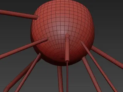 Sedona LED Chandelier 3D model