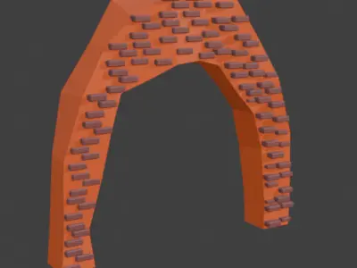 Low Poly Street 3D Model Pack