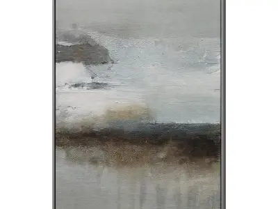 Abstract Painting Frame set 3D model 656