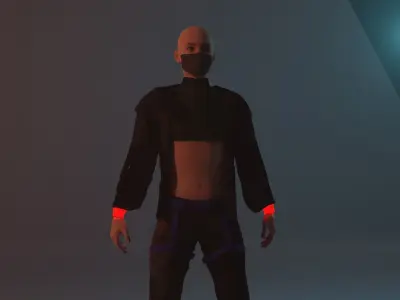 CANCER Low-poly 3D model