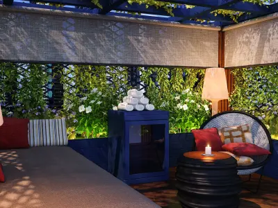 Outdoor Scene 3D model