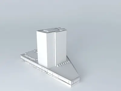 Radisson SAS Scandinavia Hotel, Oslo Free 3D model