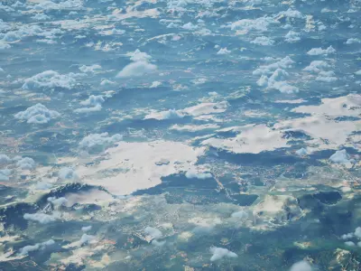 Shaoguan China City Landscape 3D Model 3D model