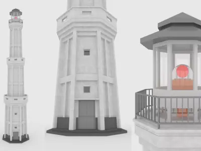 Lighthouse 1 3D model