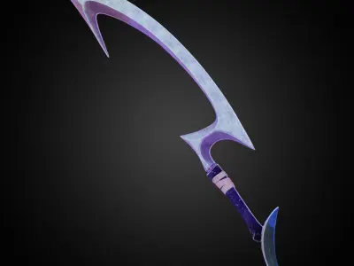 League of Legends Diana Crescent Moonblade for Cosplay 3D print model