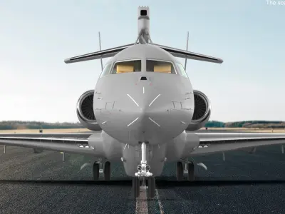  Airborne Early Warning and Control SE-RMY Rigged for Cinema 4D 