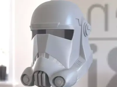 Star Wars Helmet - Hunter - Bad Batch 3D print model