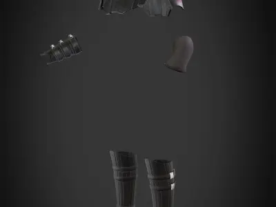 Star Wars Anakin Skywalker Battle Armor for Cosplay 3D print model