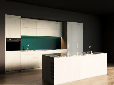 53-Kitchen5 texture 5 3D model