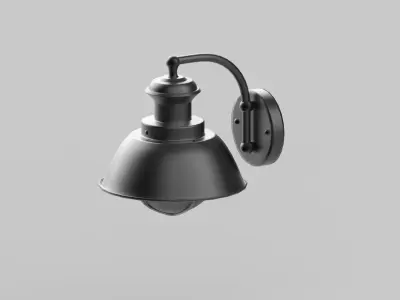 Barn Lights 3D model