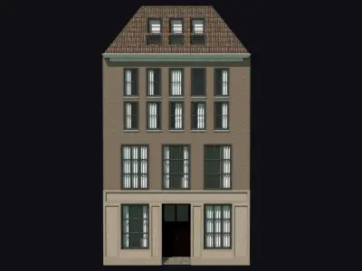 Amsterdam Street Building No203 3D model