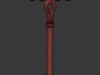 Delight Collection Agnes 10 gold 3D model