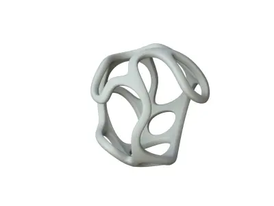 SciFi Cube Object No 28315 Low Poly Shape Texture