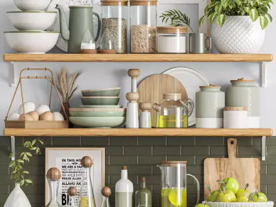 kitchen accessories011 3D model