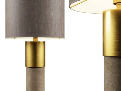 John Lewis Akani Table Lamp 3D model